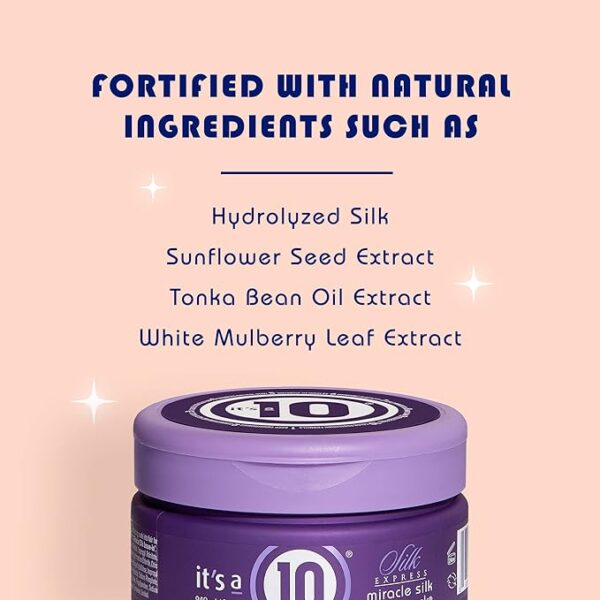 It's a 10 Haircare Silk Express Miracle Silk Hair Mask, 8 fl. oz. - Image 2