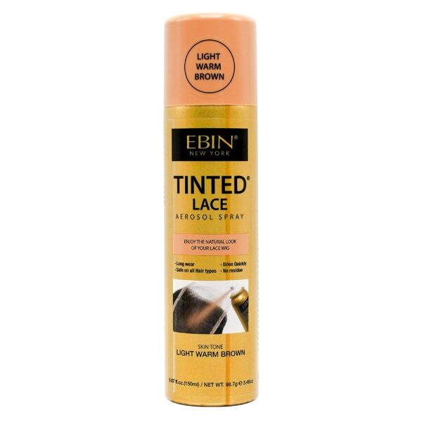 Ebin Tinted Lace 100ml Light Warm Brown