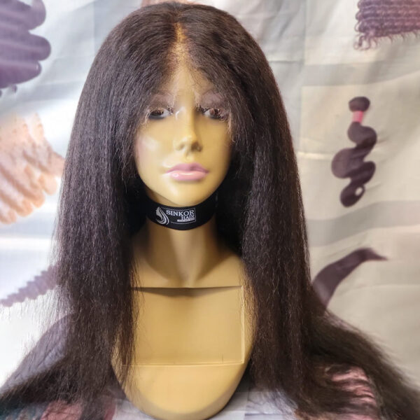 Kinky Straight 13×4 Wig