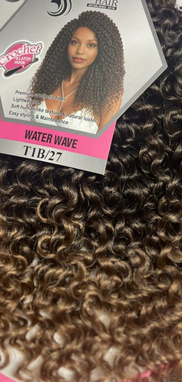 100% hand tied Water wave crochet - Image 9