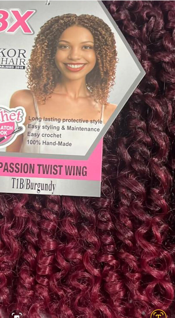 3×passion twist wing crochet - Image 4