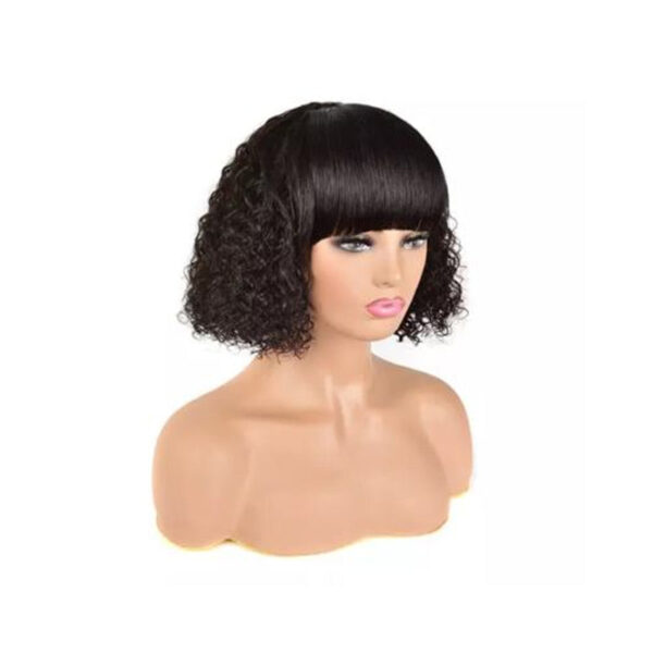 Sinkor 100% Human Kinky Bob Wig - Image 3