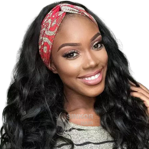 Sinkor Body Wave Headband Wig