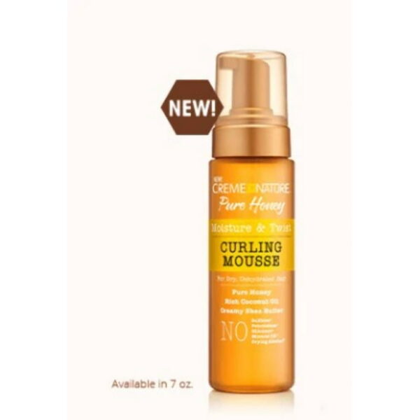 Creme of Nature Pure Honey Curling Mousse - Image 2