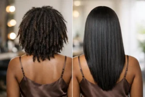 Keratin Treatment Before and After Results